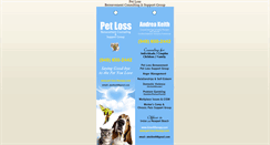 Desktop Screenshot of pet-loss-therapy.com